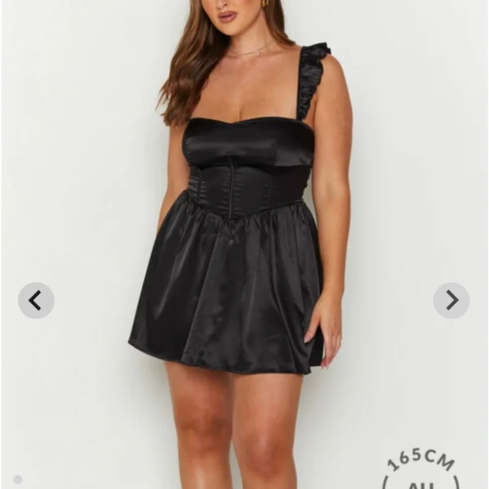 Beginning Boutique Black Corset Mini Dress - Picture 5 of 9